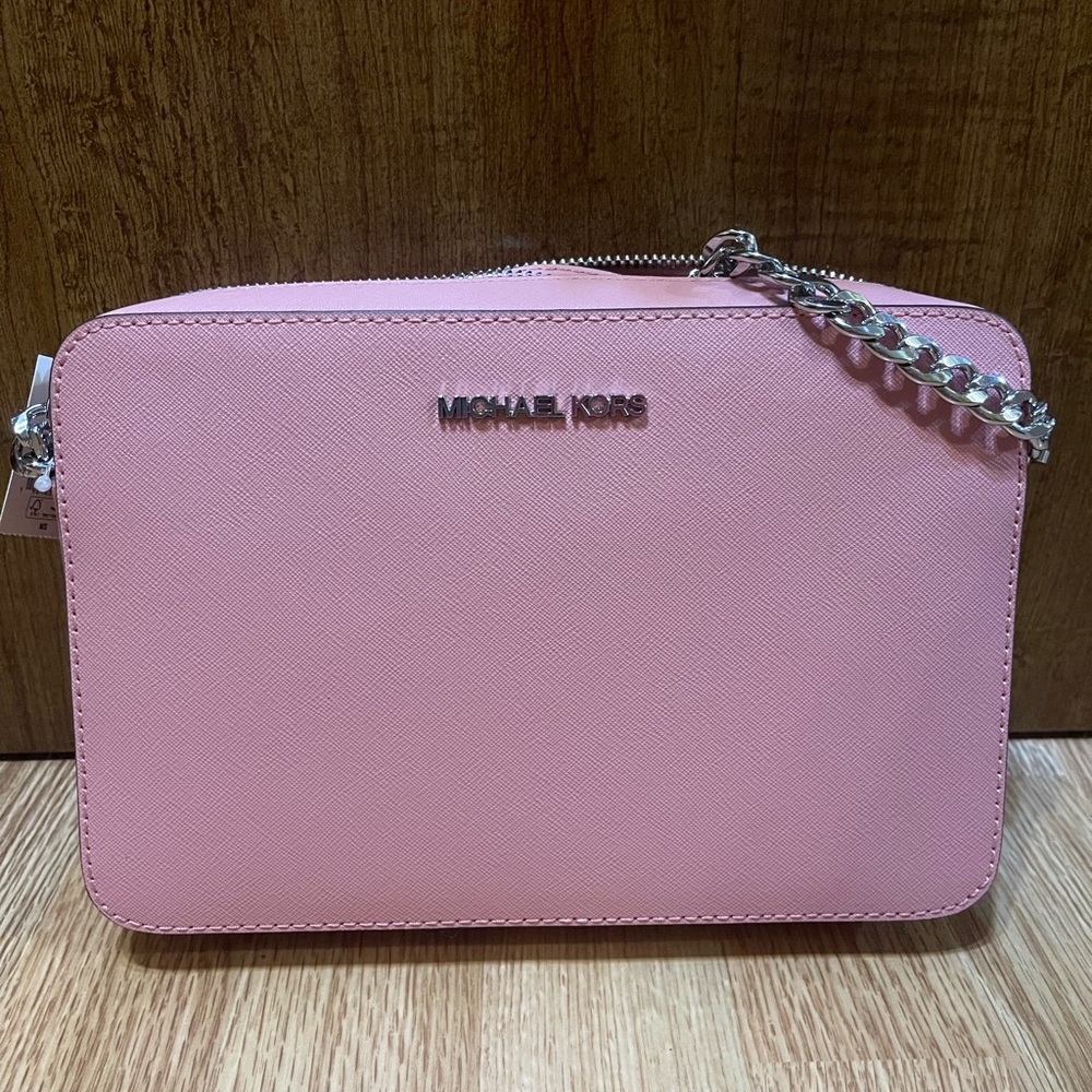 Michael Kors - Jet Set - Leather Crossbody - Primrose